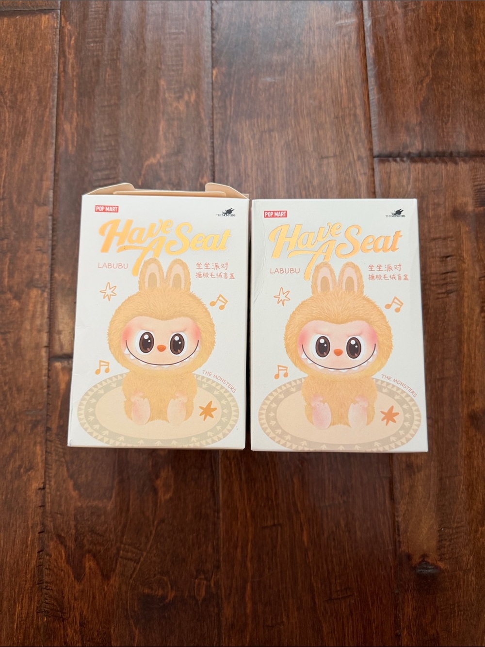 POP MART Have a Seat Labubu’s (set of 2)